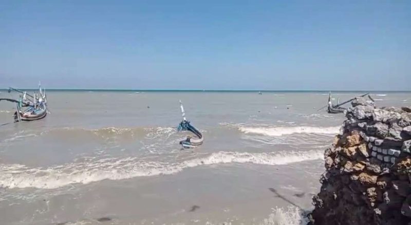 Foto laut di Sampang/RRI/Madurahariini.