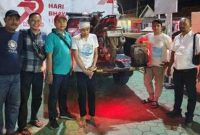 Saat maling ditangkap. (Foto : Harian Birawa/MaduraHariIni).