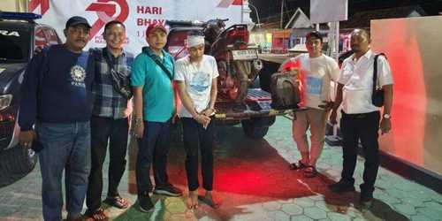 Saat maling ditangkap. (Foto : Harian Birawa/MaduraHariIni).