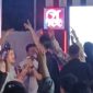 Tangkapan layar saat DJ tampil.
