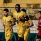 Madura united saat latihan di Stadion Bangkalan.