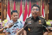 Asisten Pidana Khusus Kejati Jatim, Saiful Bahri Siregar.