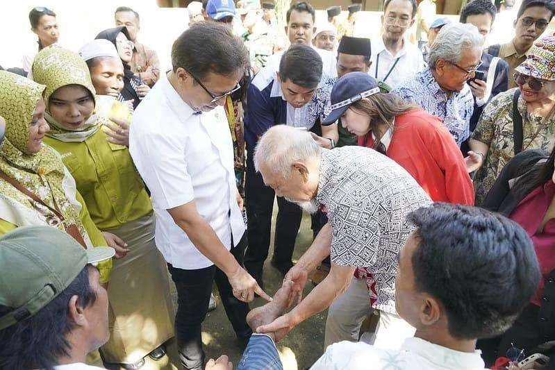 Menkes Budi di Sampang.