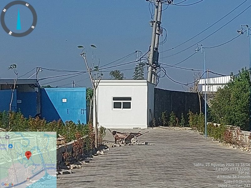 Gudang rokok tak berizin di Sampang ditemukan terbuka setelah beberapa waktu lalu disegel Bea Cukai Madura. (Foto : Forkot Pamekasan untuk Madura Hari Ini).