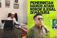 Pengusaha dan poster Nur Faizin.