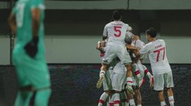 Persis Solo saat memenangkan pertandingan lawan Madura united.