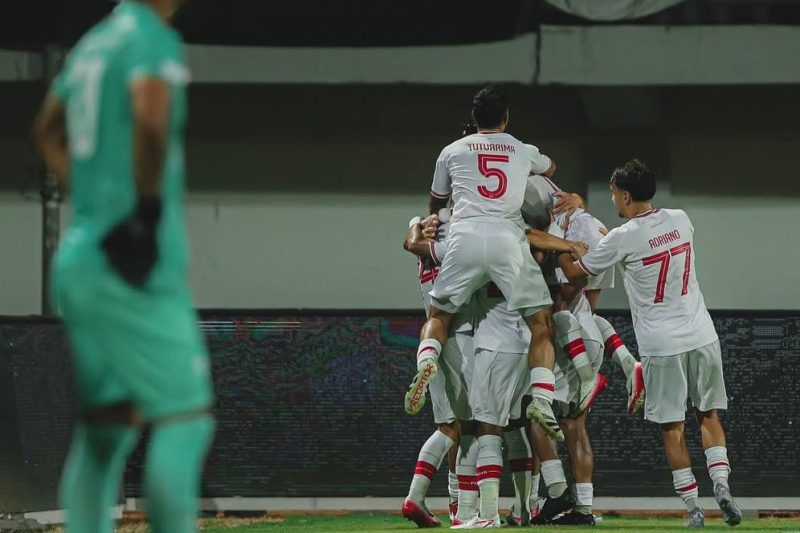 Persis Solo saat memenangkan pertandingan lawan Madura united.