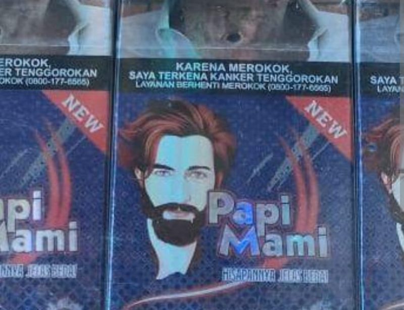 Rokok Papi Mami.