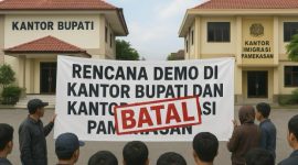 Ilustrasi demo batal.