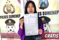 Pelapor di Mapolres Sumenep.
