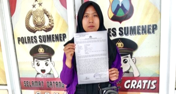 Pelapor di Mapolres Sumenep.