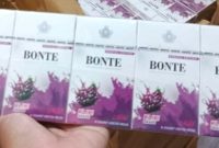 Rokok bodong merek bonte.