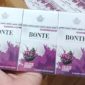 Rokok bodong merek bonte.