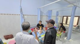 Ketua DPRD Pamekasan saat sidak.