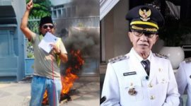 Aktivis Musfik menantang Bupati Pamekasan.