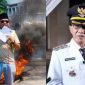 Aktivis Musfik menantang Bupati Pamekasan.