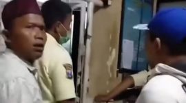 Hasil tangkapan layar video viral.