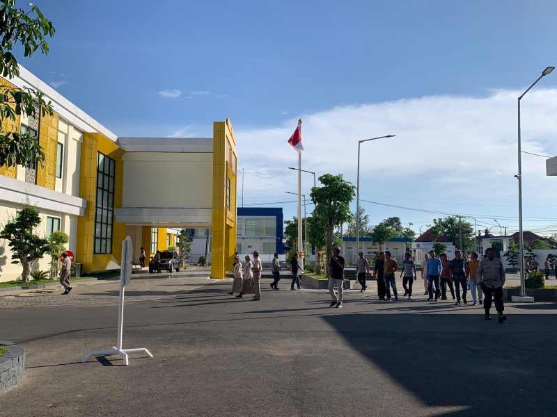 Halaman Polres Pamekasan.