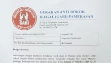Surat Pemberitahuan Aksi GARI Pamekasan.