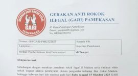 Surat Pemberitahuan Aksi GARI Pamekasan.