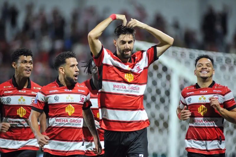 Madura United Selebrasi.