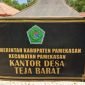 Kantor Desa Teja Barat Pamekasan.