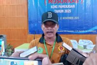 H. Faruk terpilih ketua Koni Pamekasan.