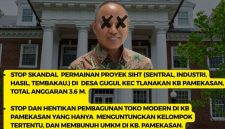 Flayer Demo Forkot Pamekasan.