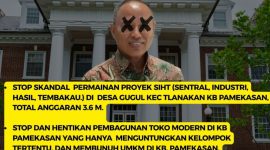 Flayer Demo Forkot Pamekasan.