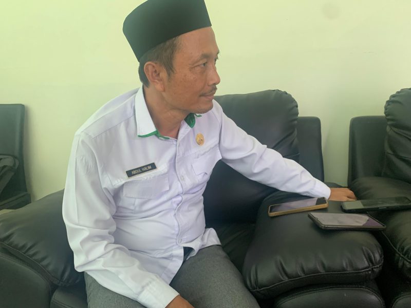 Kepala Kantor Kementerian Haji dan Umrah Pamekasan, Abdul Halim.