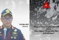 Pamflet Demo Forkot Pamekasan ke kantor Bea Cukai Madura.