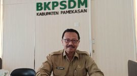 Kepala Badan Kepegawaian dan Pengembangan Sumber Daya Manusia (BKPSDM) Pamekasan, Saudi Rahman.