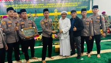 Tim Al Banjari Polres Pamekasan Kembali Raih Juara I Festival Sholawat TNI-Polri Se-Jawa Timur