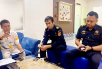 Forkot saat audiensi bersama Bea Cukai Madura.