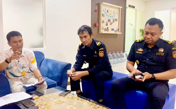 Forkot saat audiensi bersama Bea Cukai Madura.