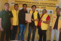 Dua figur resmi mendaftarkan diri sebagai bakal calon Ketua Dewan Pimpinan Daerah (DPD) Partai Golongan Karya (Golkar) Kabupaten Pamekasan untuk periode 2025–2030. Keduanya adalah Djohan Susanto dan Imam Syafii Yahya.