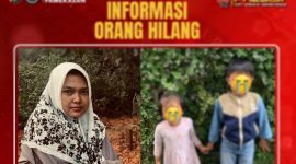 Papan Informasi orang hilang yang diterbitkan Polres Pamekasan.