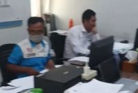 Hasil tangkapan layar dalam video viral.