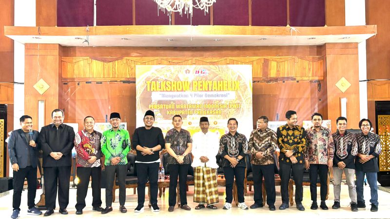 Puncak acara HPN 2026 PWI Pamekasan.