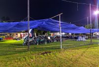 Polres Pamekasan Pasang Penutup Terpal untuk Motor Hasil Patroli Hunting System.