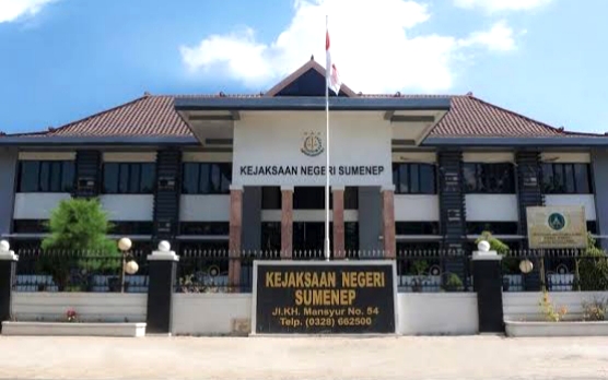 Tampak kantor Kejari Sumenep.
