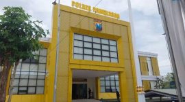 Halaman Mapolres Pamekasan.