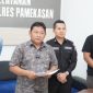 Kasat Reskrim Polres Pamekasan AKP Yoyok Hardianto saat konferensi pers.
