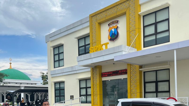 Halaman Polres Pamekasan.