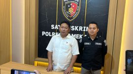 Polres Pamekasan saat konferensi pers.