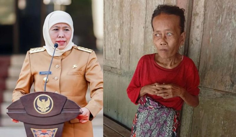 Gubernur Khofifah Indar Parawansa Perlu Tahu, Ibu Tunanetra di Sampang Belum Tak Terima Bantuan.