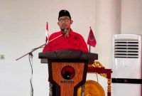 Pelaksanaan Musyawarah Anak Cabang (Musancab) DPC PDI Perjuangan Kabupaten Sumenep tak hanya menjadi ajang konsolidasi partai, tetapi juga wadah pelestarian budaya daerah.
