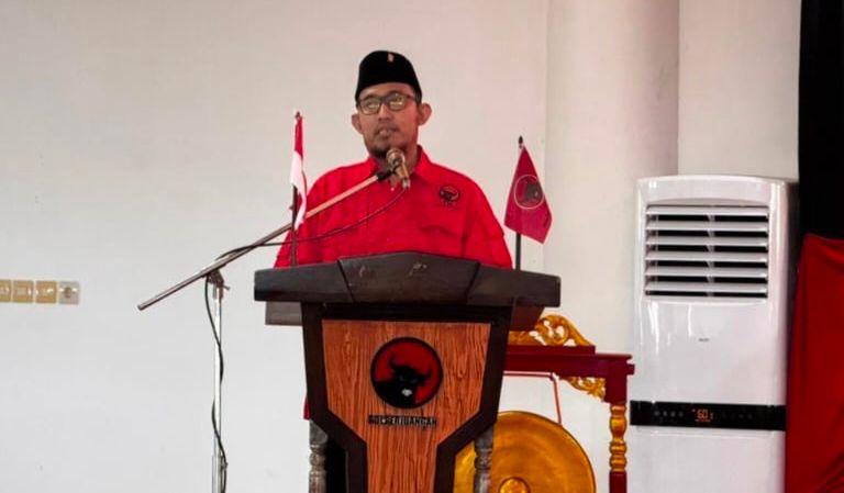 Pelaksanaan Musyawarah Anak Cabang (Musancab) DPC PDI Perjuangan Kabupaten Sumenep tak hanya menjadi ajang konsolidasi partai, tetapi juga wadah pelestarian budaya daerah.