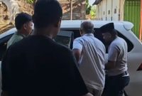 Mantan anggota DPRD Sumenep saat ditangkap Polres Pamekasan.
