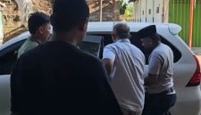 Mantan anggota DPRD Sumenep saat ditangkap Polres Pamekasan.